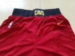 NBA Cleveland Cavaliers 2017-18 Season shorts Maroon